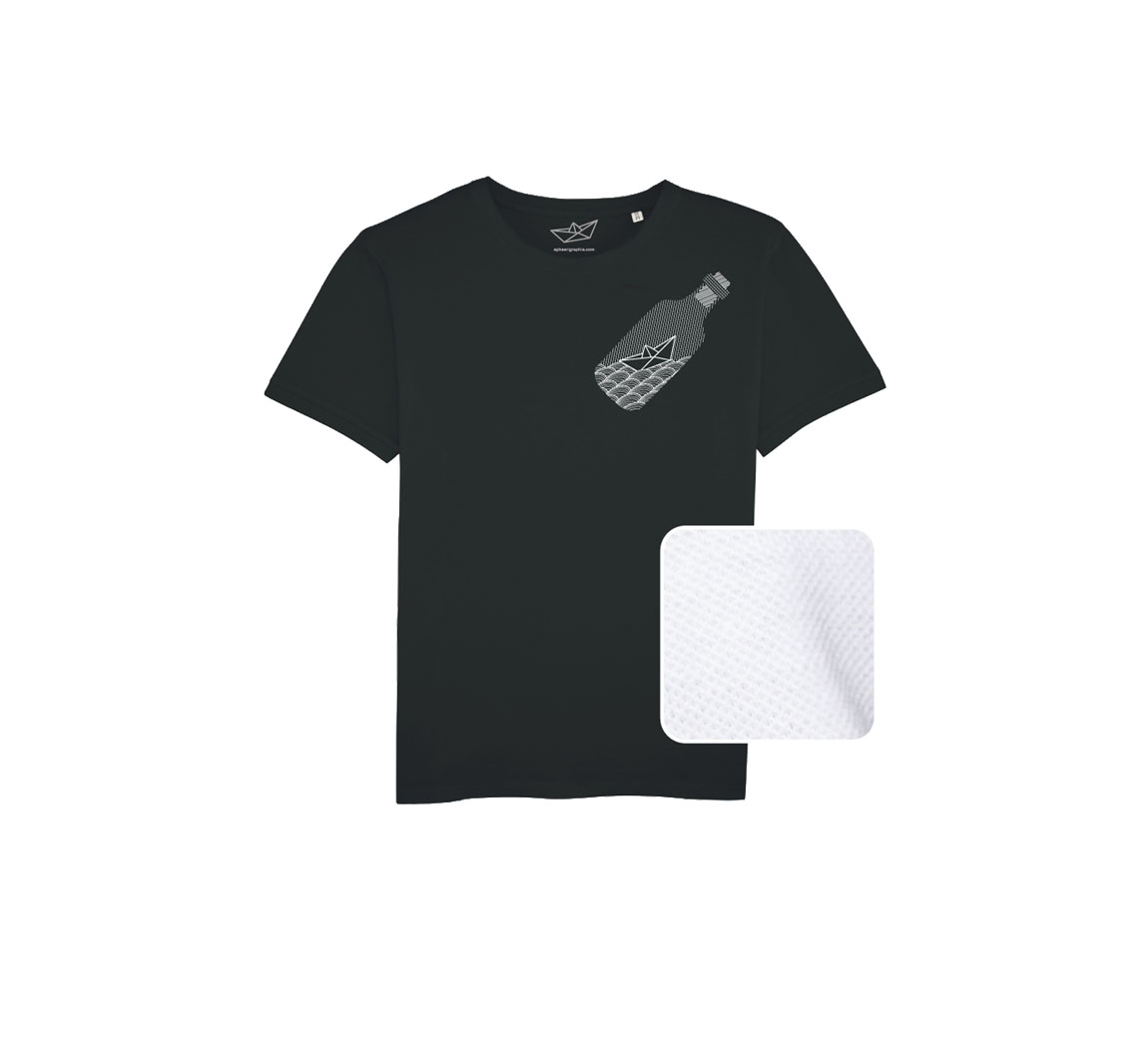 tee shirt en coton pique biologique T-shirt coton polo
