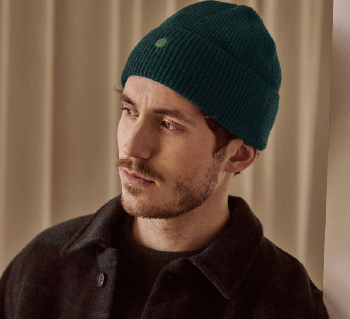 Bonnet laine recyclée 3D Bonnet en laine recyclée 