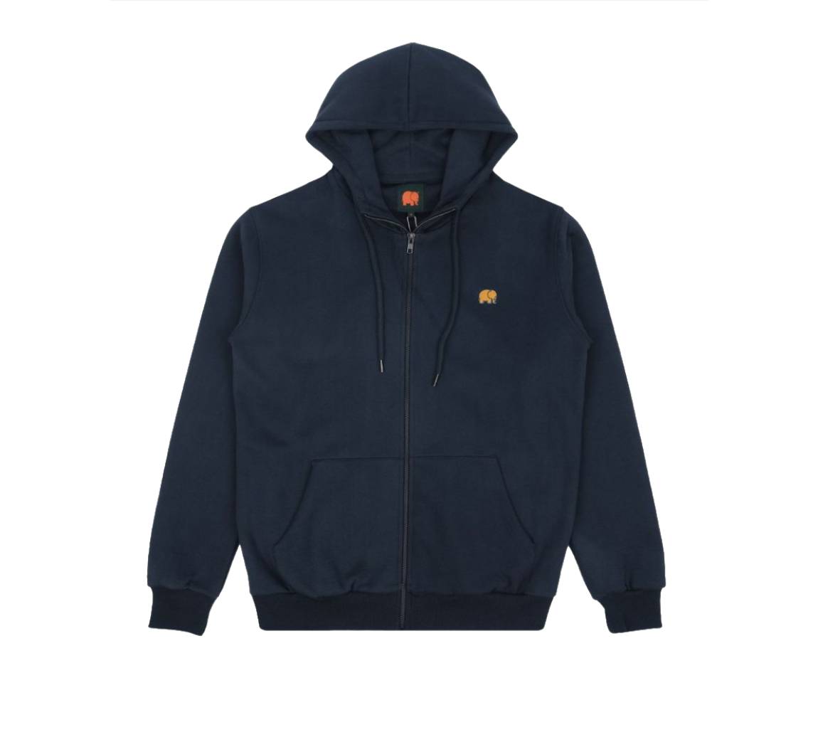 Coton Bio Organic Essential Zip Hoodie