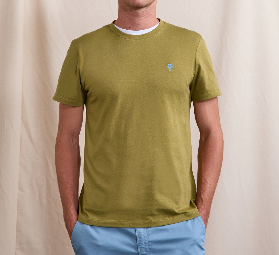 t shirt homme faguo Arcy Col Rond en Coton