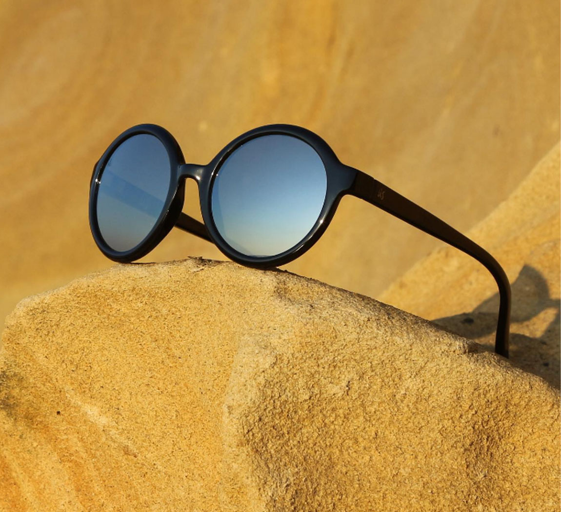 Sunglasses Rondes Hippie Recyclées Lunettes de soleil IRIS