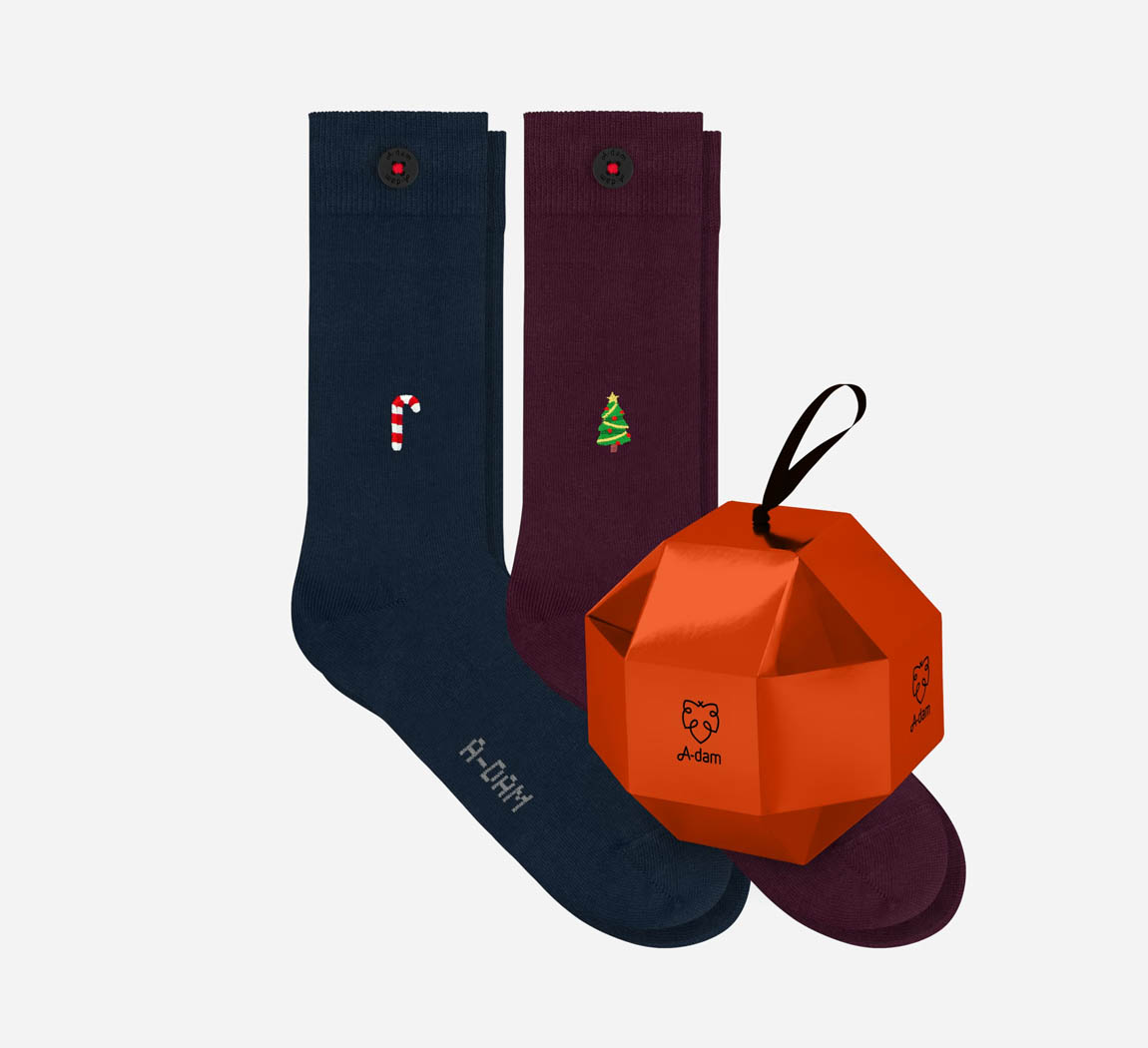 Pack X2 Be Merry socks Pack Be Merry