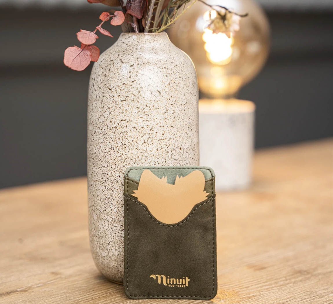 Porte cartes vegan Porte-cartes Crescendo