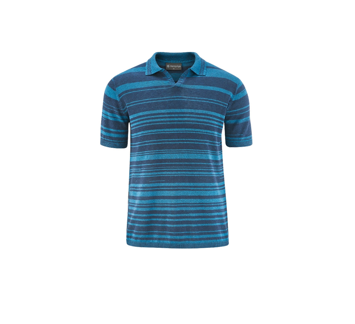 Polo homme fantaisie Knitted Poloshirt