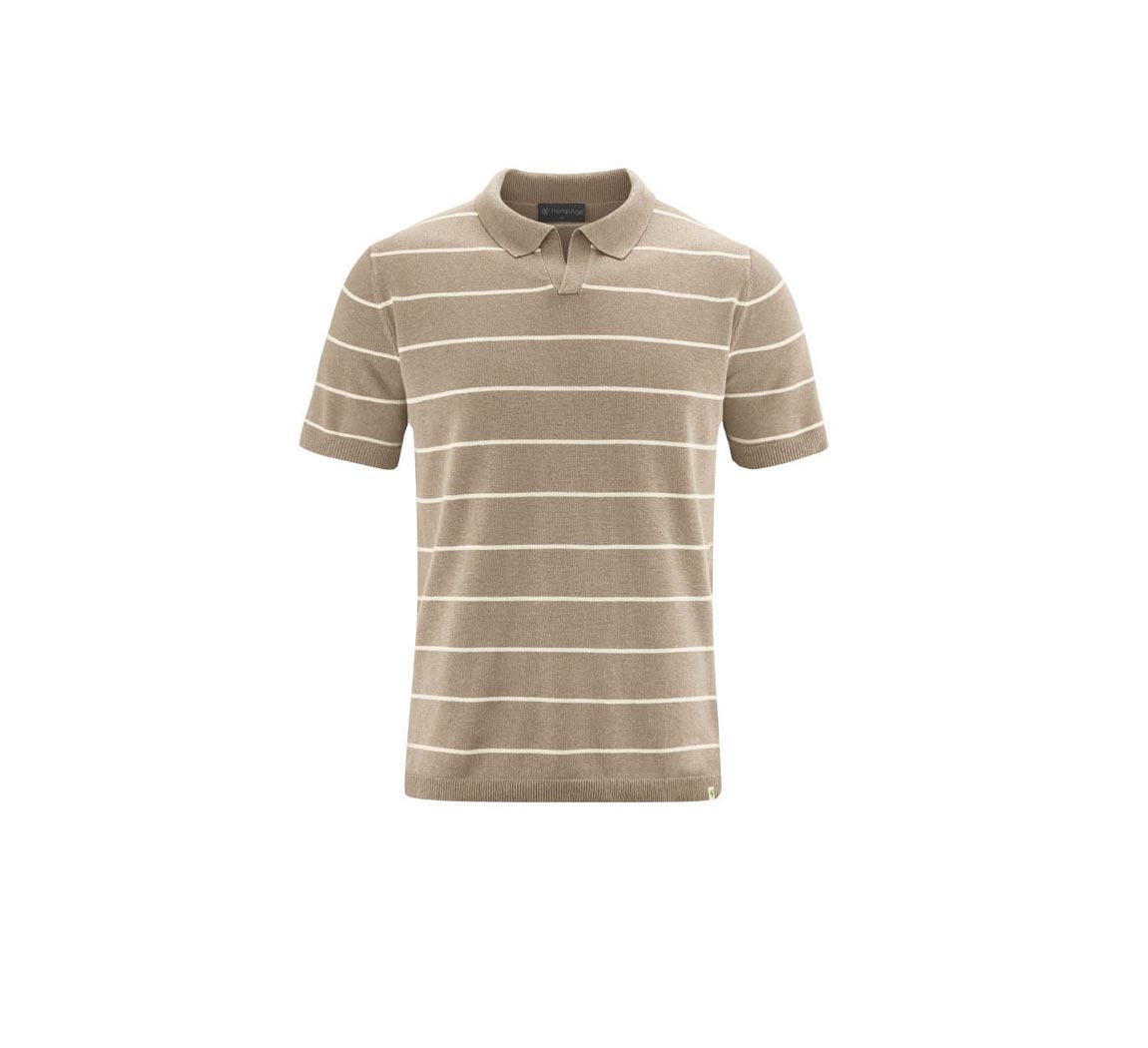 Polo homme fantaisie Knitted Poloshirt