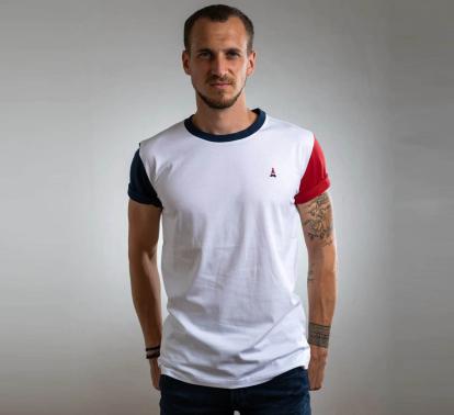 T Shirt Tricolore 